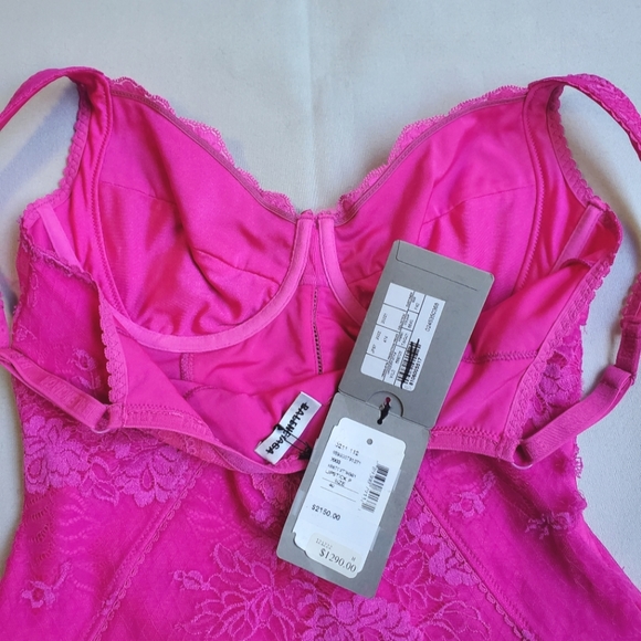 🔥FINAL PRICE DROP🔥 NWD$2,150 Balenciaga Pink Lingerie Lace Scoop Back Tank Top - Picture 13 of 16